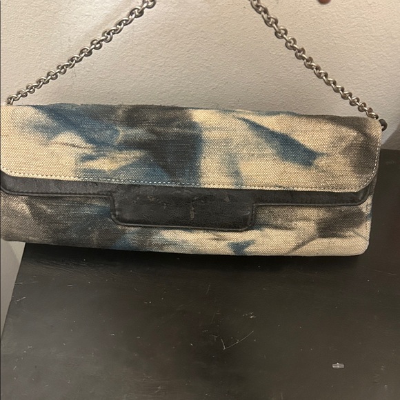 Stylish Tie-Dye Chain Clutch by BCBG